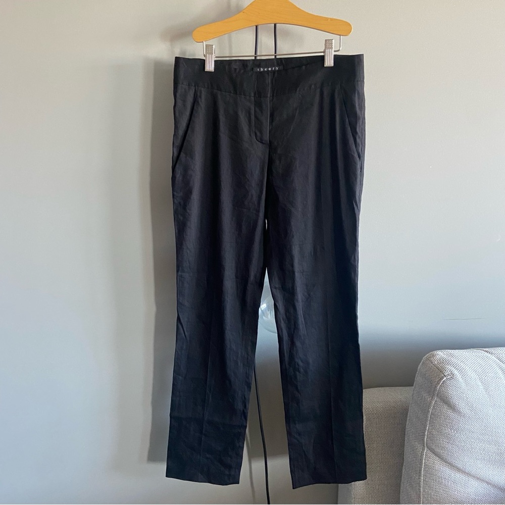 NEW Theory women’s linen pants size 2
